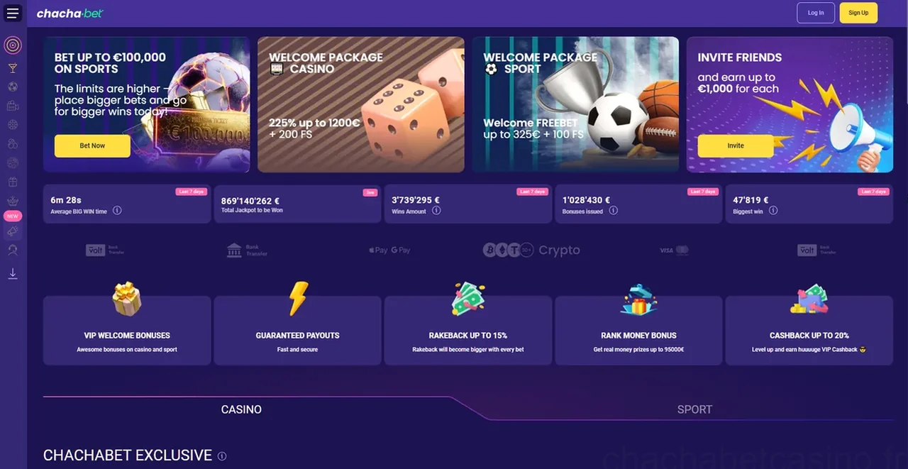 Chachabet Casino Casino